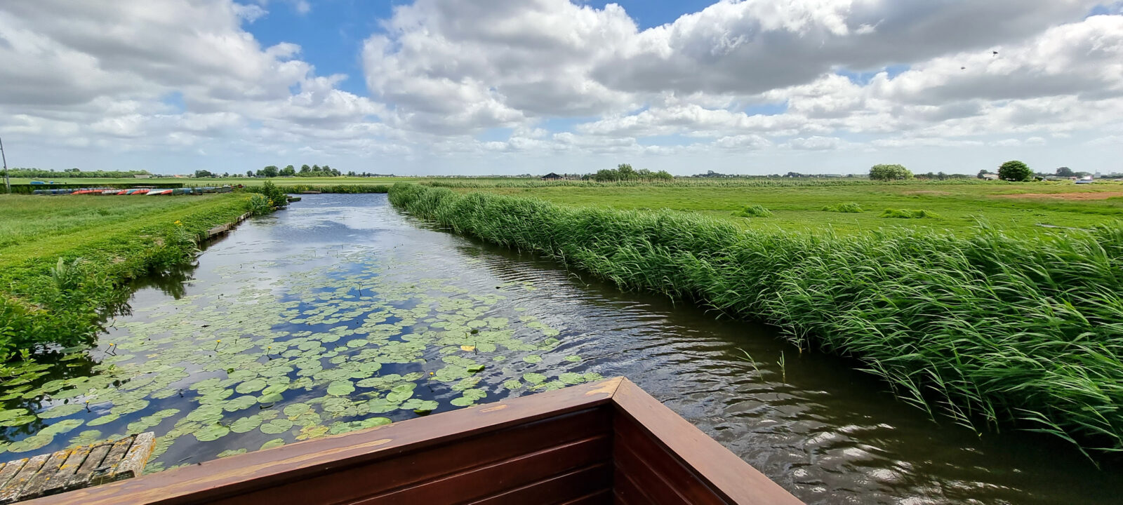 De kleine watergang te Warmond