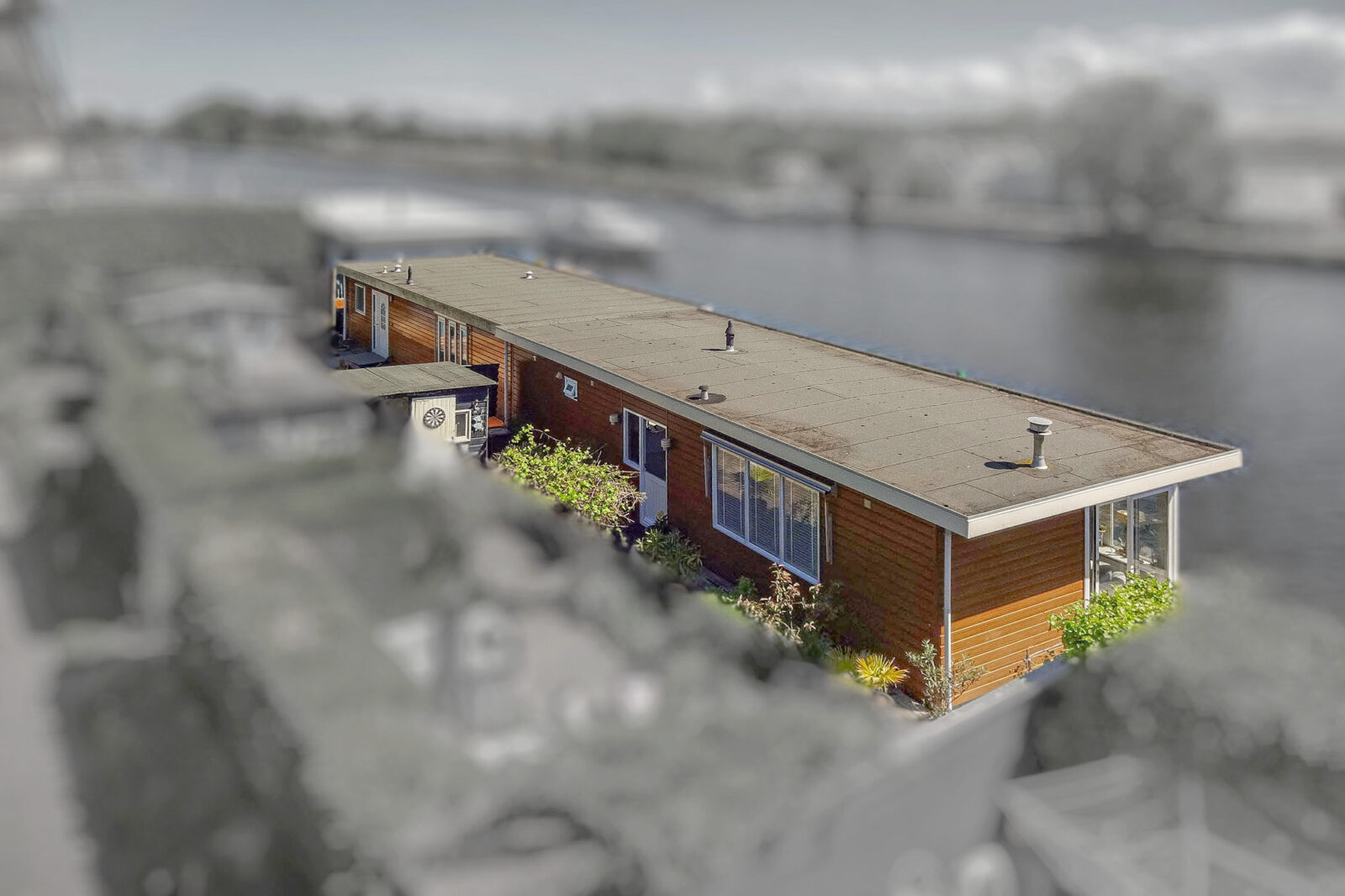 Woonark zonder ligplaats 12.20 x 4.60